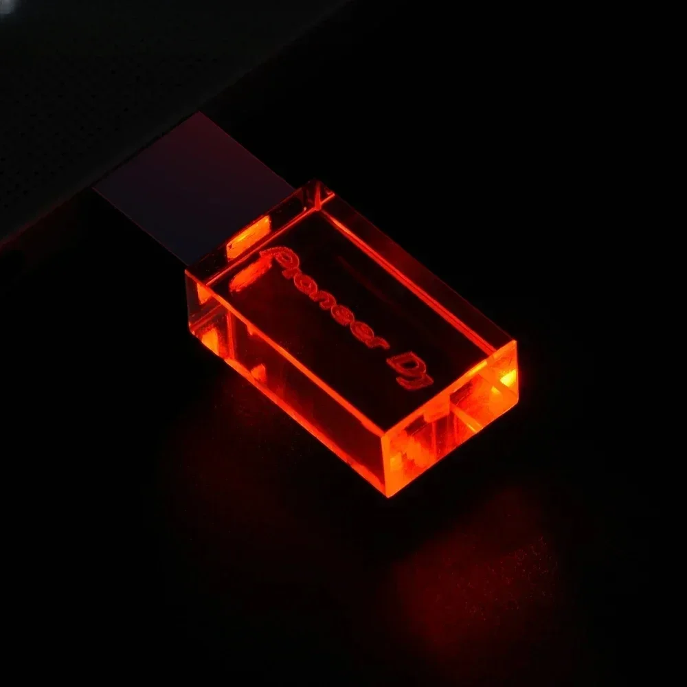 USB flash drive High Speed Writing Reading Memory stick Colorful LED light Pioneer DJ premium pendrive 32GB 64GB 128GB usb flash drive flash drive
