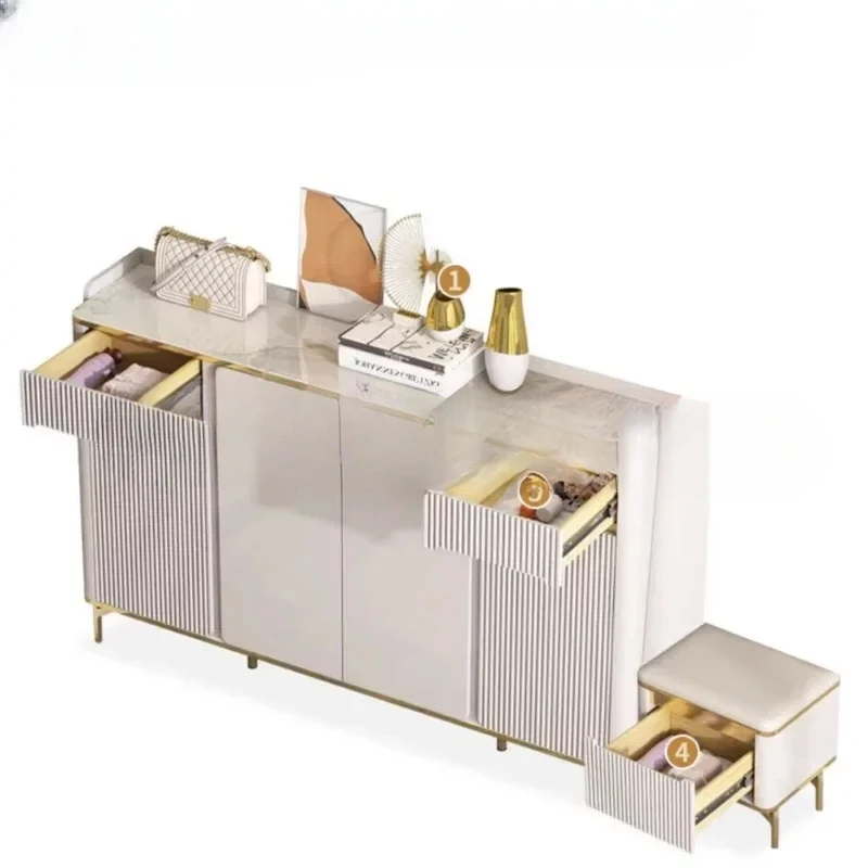 Credenza Di Lusso Nordica Soggiorno Stoccaggio Moderno Display Credenza Cucina Sala Da Pranzo Mobile Cucina Mobili Sr50Cg