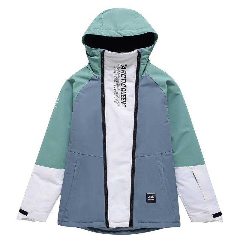 

Women and Men Ski Jacket Winter Warm Windproof Waterproof Breathable Female Male Snowboarding Jackets Hooded Snow Sweatshirt