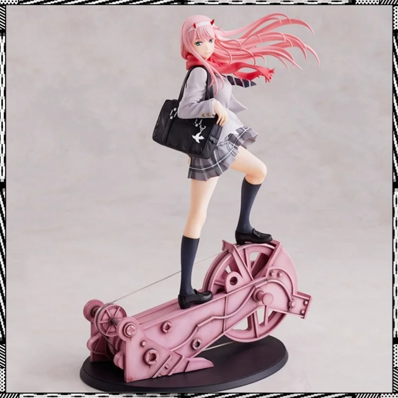 

In Stock 28cm Anime Darling In The Franxx Figure Two Zero 1/7 Painted Figure Model Toys For Collectible Figurine Gifts