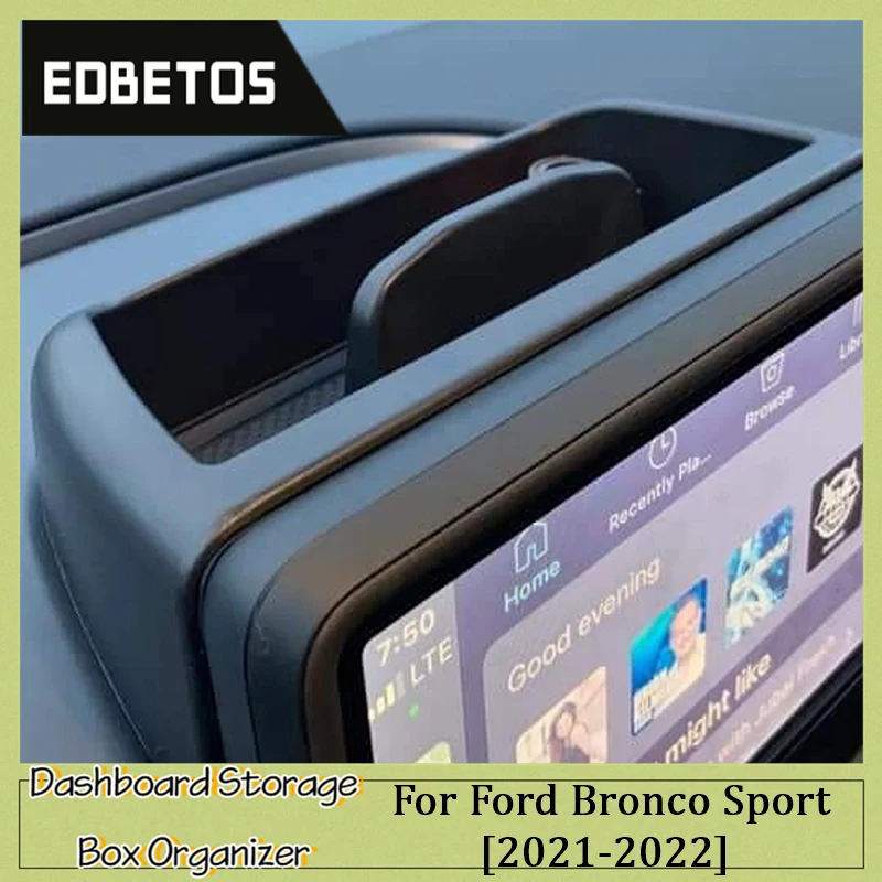 

Bronco Sport Plastic Storage Box For Ford Bronco Sport CX430 2021 2022 2023 Dashboard Storage Box Organizer