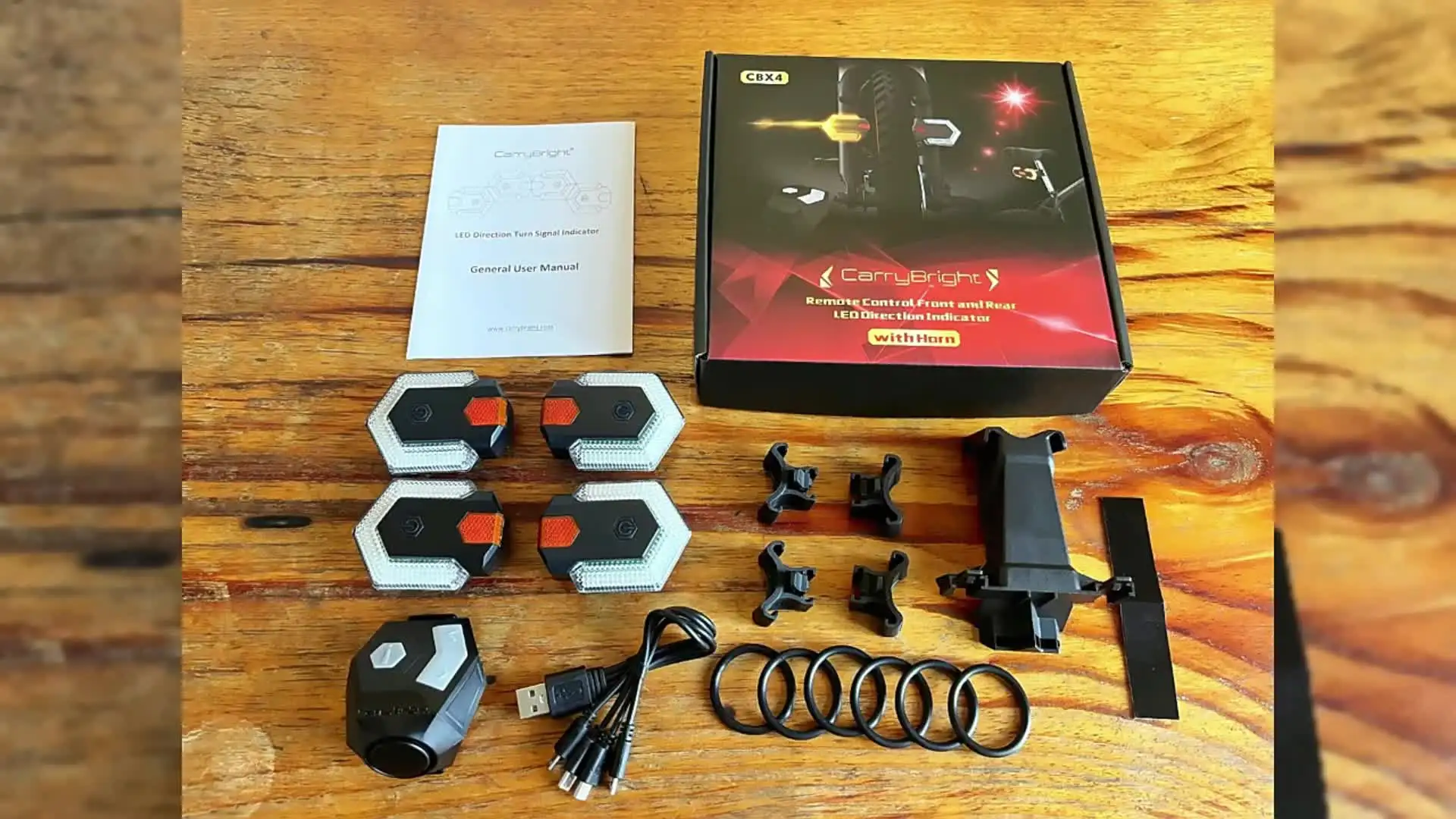 Fanale Segnale Di Direzione Bicicletta 7LED Con Corno MTB Fanale Fanale Segnale Di Direzione Bicicletta 7LED Con Corno MTB Fanale