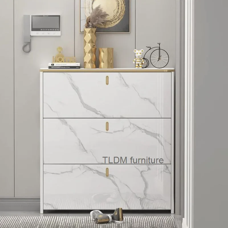 

Luxury Vertical Large Shoe Rack Dust Proof Entrance Hall Shoe Cabinet Storage Organizer Meuble Chausssure Closets Armables