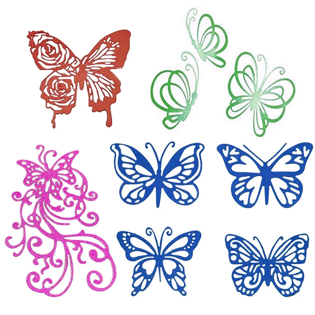 3D Butterfly Metal Dies Cutting for Card Making DIY Handmade Craft  Butterflies Die Cut for Scrapbooking 2023 New - AliExpress