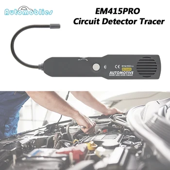 EM415PRO 6V 42V Short Circuit Detector Tracer Cable Wire Tracer Finder with Flexible Probe Sound Alarm Auto Repair Tool