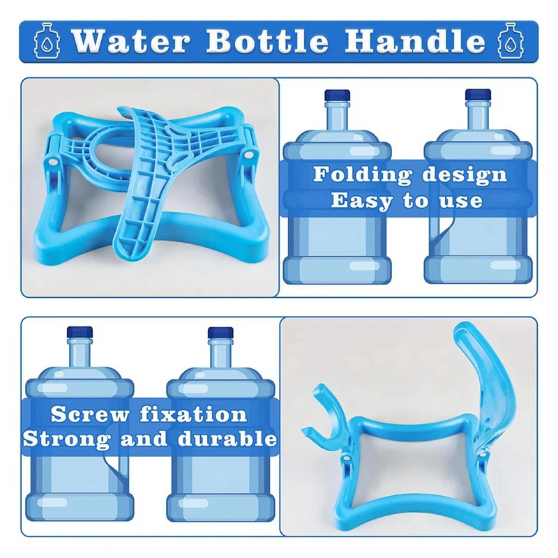 B28C-5 Gallon Water Jug Holder, Water Dispenser Stand,Non-Slip Dispenser Countertop With 2 Valves