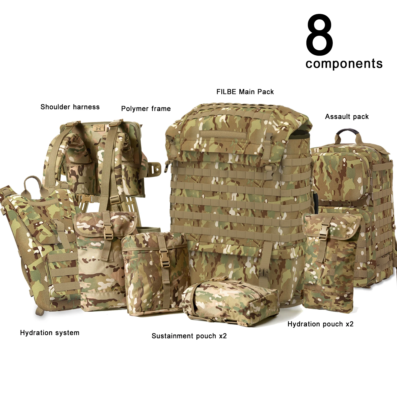 米軍実物 USMC FILBE MOLLE アサルトポーチ　Propper　15 米海兵隊実物 MEU MARSOC FILBE FSBE アサルトポーチ ポーチ