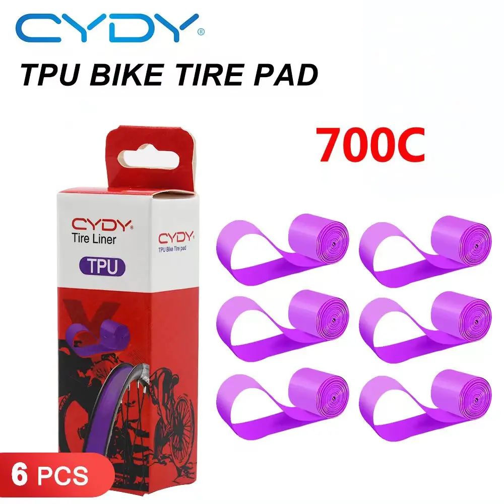 Strisce Protettive Antiforatura Per Pneumatici Bici In TPU - Universali Da 12 A 29 Pollici, Leggere E Facili Da Montare (Nero/Giallo)