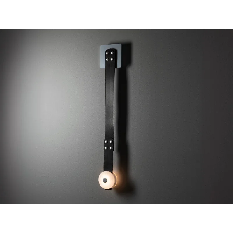Italian Minimalist Belt Wall Lamp Designer Room EmptyloftHigh-Rise Staircase Restaurant