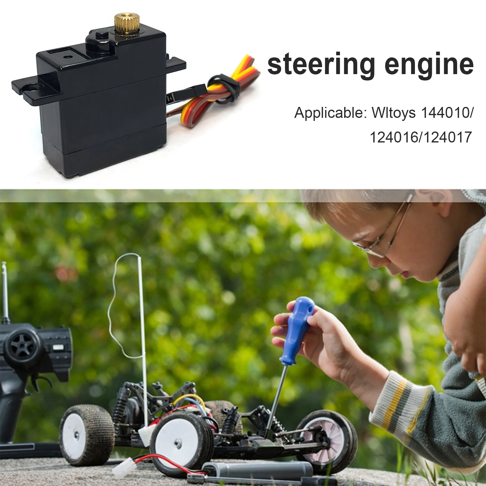 RC Servo RC Car Acessório Servo Steering Gear RC Substituição Parte