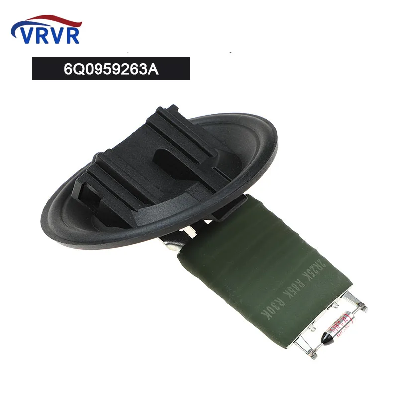 Heater Motor Blower Resistor 6Q0959263A 6RD959263 For Audi A1 A2 VW