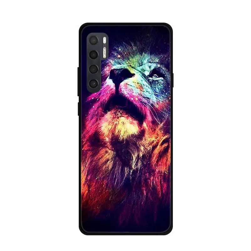 Fashionable Soft TPU Silicone Back Cover with Cartoon Cat Design Bumper