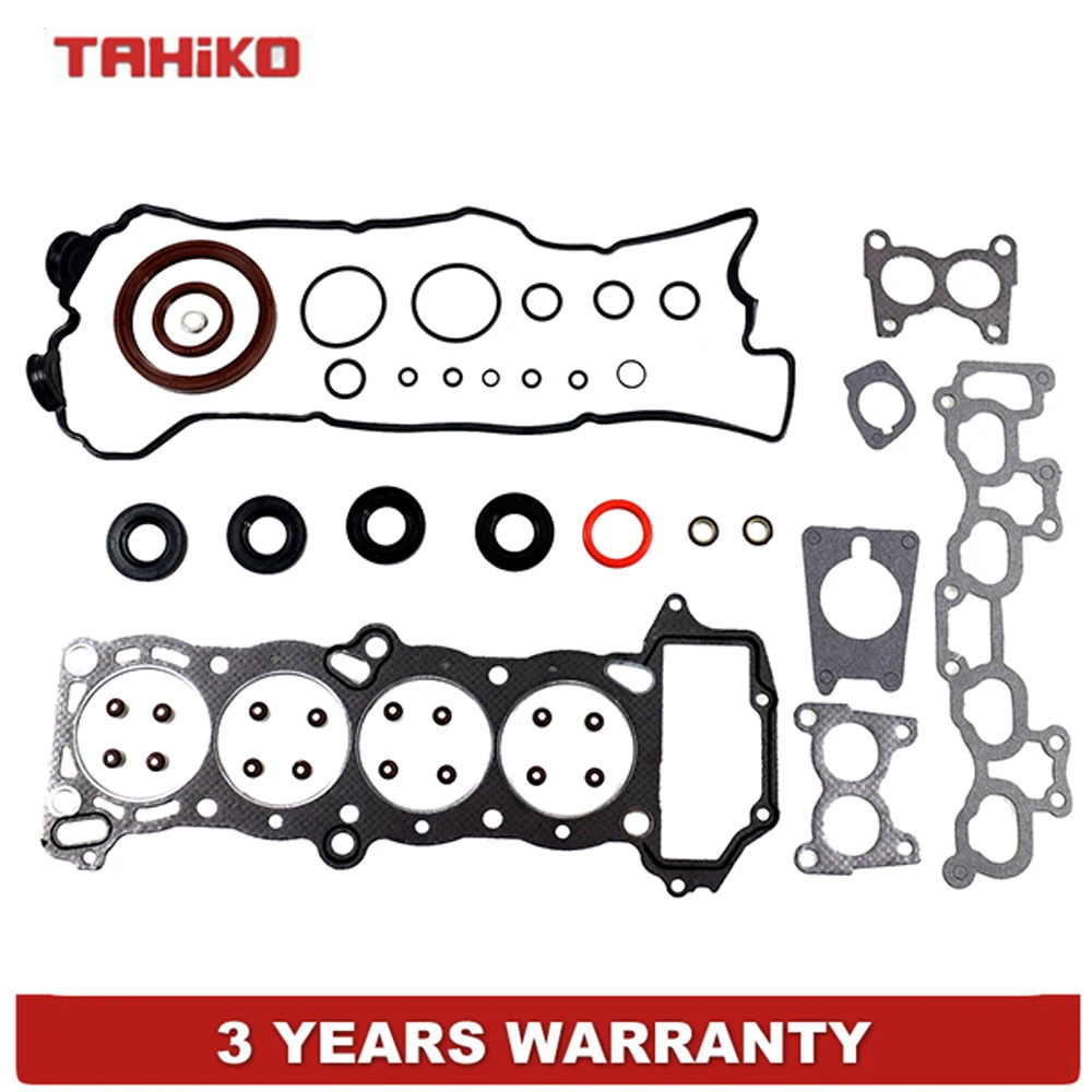 VRS Cylinder FULL HEAD OVERHAUL ENGINE GASKET Set Fit for NISSAN PULSAR N15 1.6L GA16DE DOHC 16V CHAIN DRIVE EFI 95-00