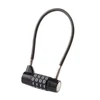 Garden Padlock Combination Lock Indoor Safety 5mm Steel Cable Anti-Corrosion Feature Keyless Convenience For Bicycles 1