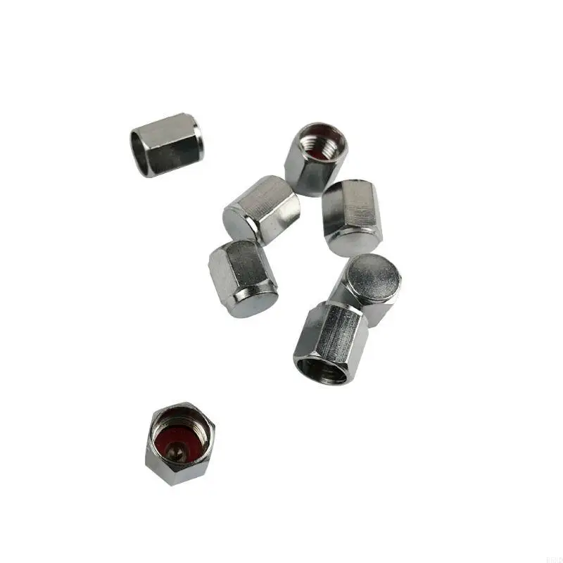 B5XD 8Pcs Car Styling Alloy Sport Car Tire for Valve Caps Wheel Tires Tire Stem Air C
