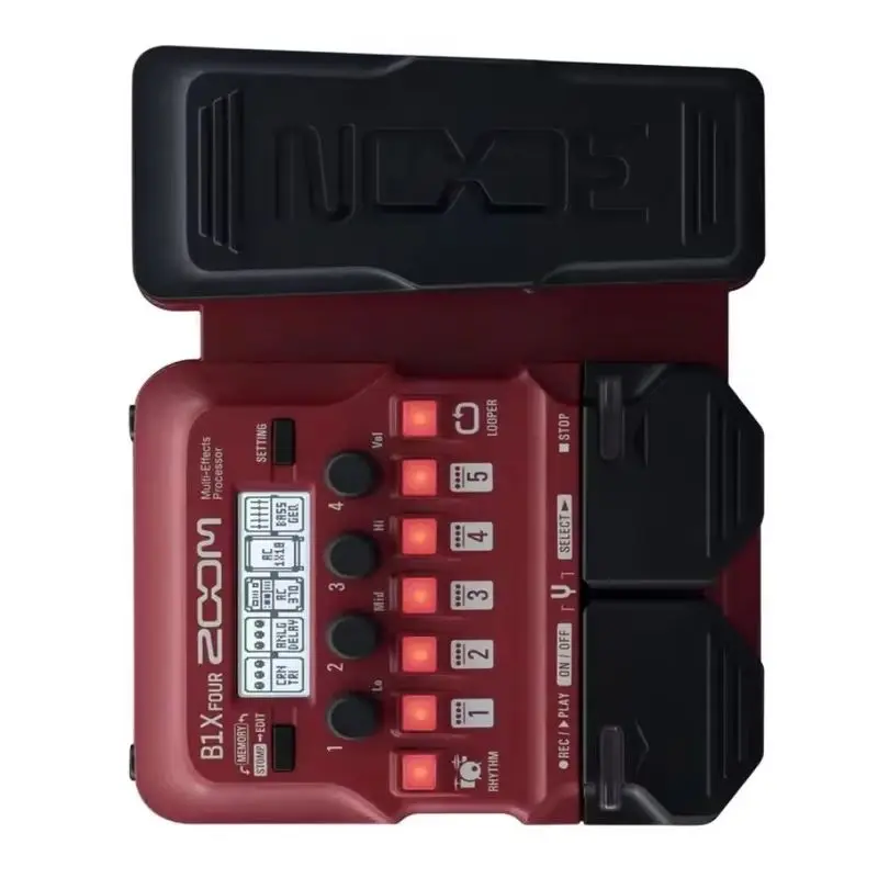 Bass Guitar Multi-Effects Processor B1 FOUR with Expression Pedal