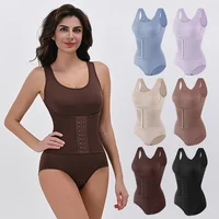 Body Shaper femmes sans couture ventre contrôle minceur gaine ventre plat pour sous-vêtements grande taille Shapewear Body Fajas Colombianas 6