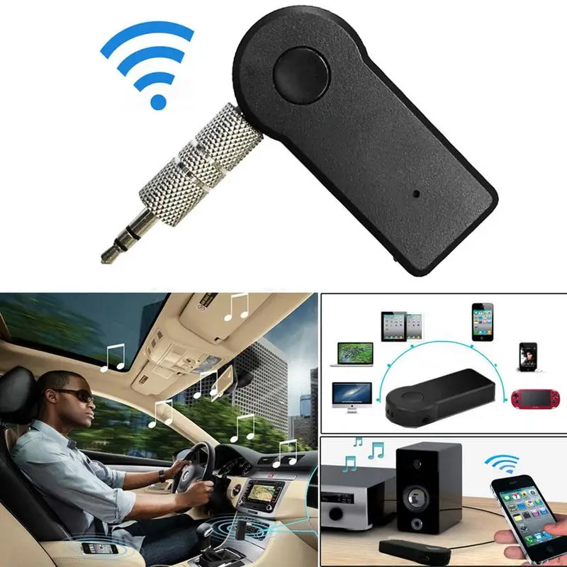 

3,5 мм Автомобильный Bluetooth 4,0 аудио AUX приемник, преобразователь, беспроводной Bluetooth Автомобильный приемник, AUX музыкальный приемник для автомобиля, дома, ТВ, ПК, MP3