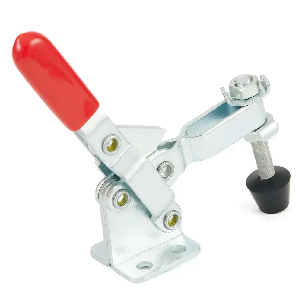 2Pcs GH-102-B Toggle Clamp Push-pull Horizontal Clamp Quick Release 100Kg Vertical Anti Slip Woodworking Assembly Welding Fixing