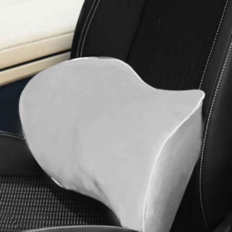 Mesh Car Pillow Lumbar Support Pillow Car Seat Waist Cushion Protect Spine  Vertebral Low Back Cushion Bed Sleeping Pillow - AliExpress