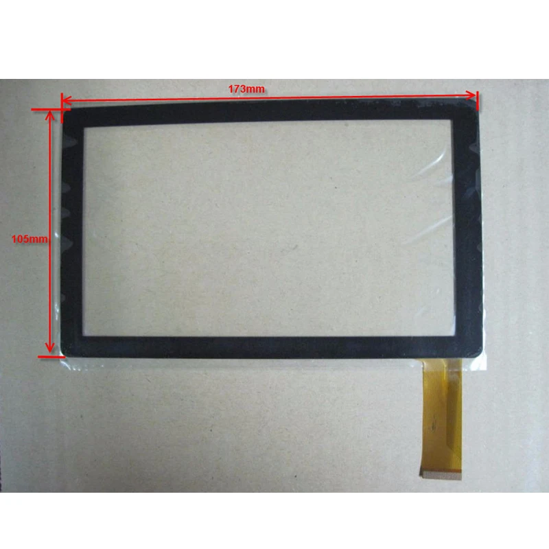 10pcs 7 Inch Replacement Touch Screen With Glass Digitizer Panel For