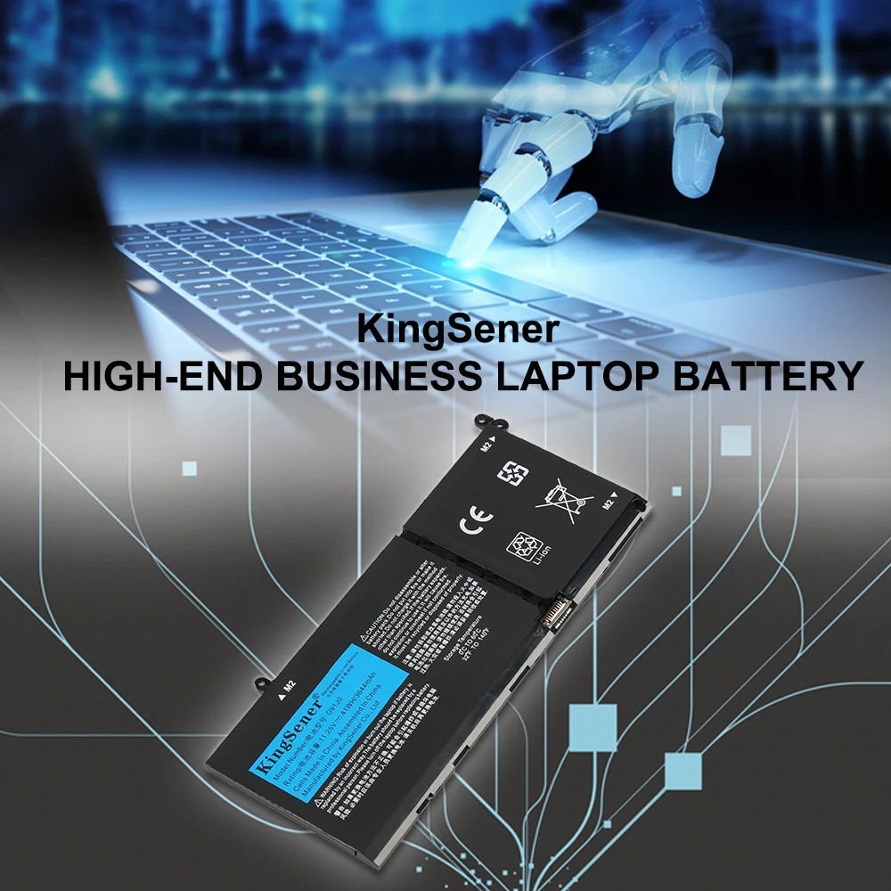 Kingsener-bateria do Portátil para Dell Latitude 3320 3420 3520 Inspiron 15 3515 3511 3520 5410 em 11.25v 41wh 3644mah G91j0 - Imagem 5