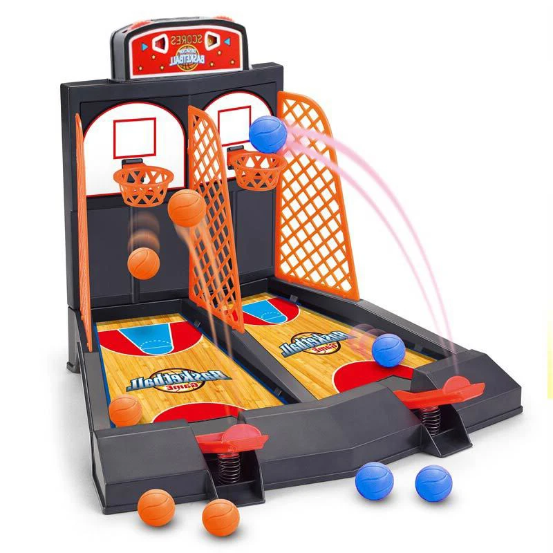 Desktop Arcade Basketball Game Basketball Shooting Tabletop Game for Office for Kids and Adults Best Gift Idea Boys and Girls tabletop curling game for kids adults