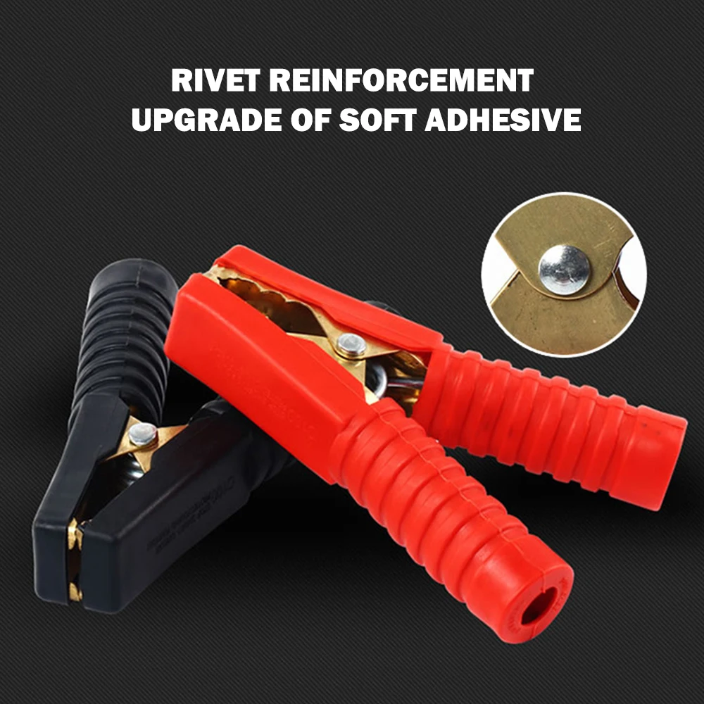 8PCS(4 Pairs) Alligator Clips Pinces Crocodile Clip Car Caravan Van Battery Test Clip Connector Plug Power Alligator Clamps alligator clips test clip alligator clip adapter