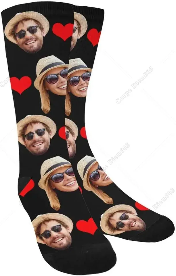 Calzini Personalizzati Con Foto – Divertenti Calzini Con Faccia Per Uomo E Donna, Regalo Originale - 2