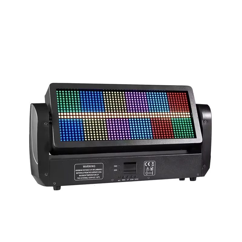 2 pieces 12+12 280W led rgb moving head strobe light for stage exhibition show