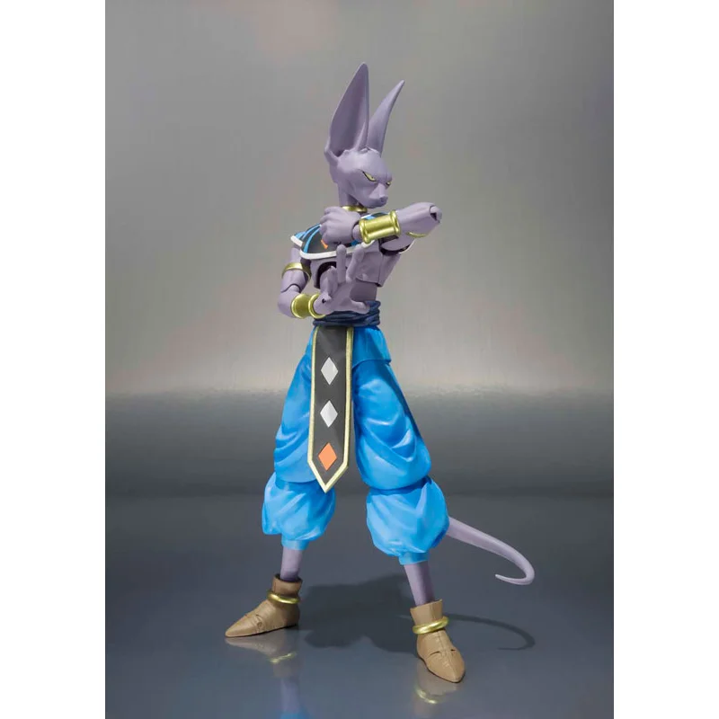 100% Original Bandai S.H. Figuarts Beerus Dragon Ball Super In Stock Anime Action Collection Figures Model Toys