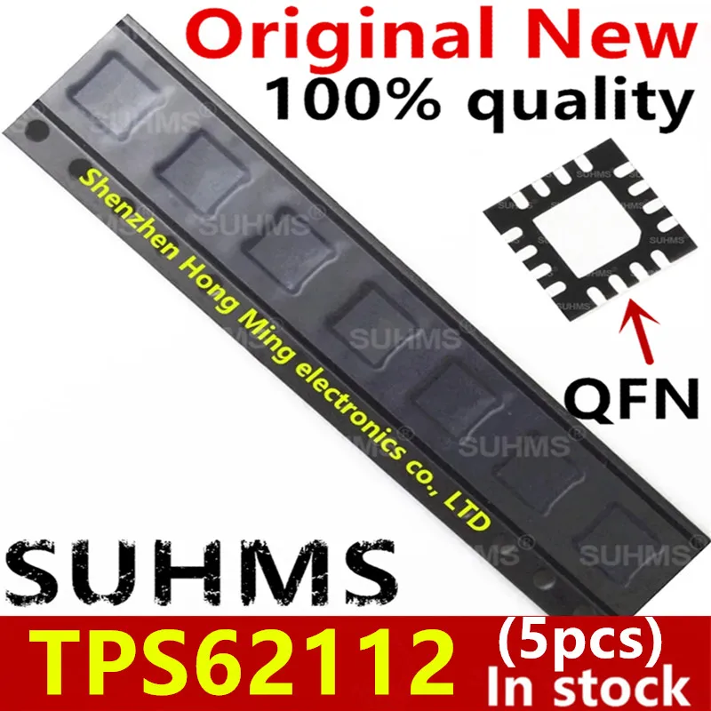 

(5 шт.) 100% новый TPS62112RSAR TPS62112 62112 QFN-16 чипсет
