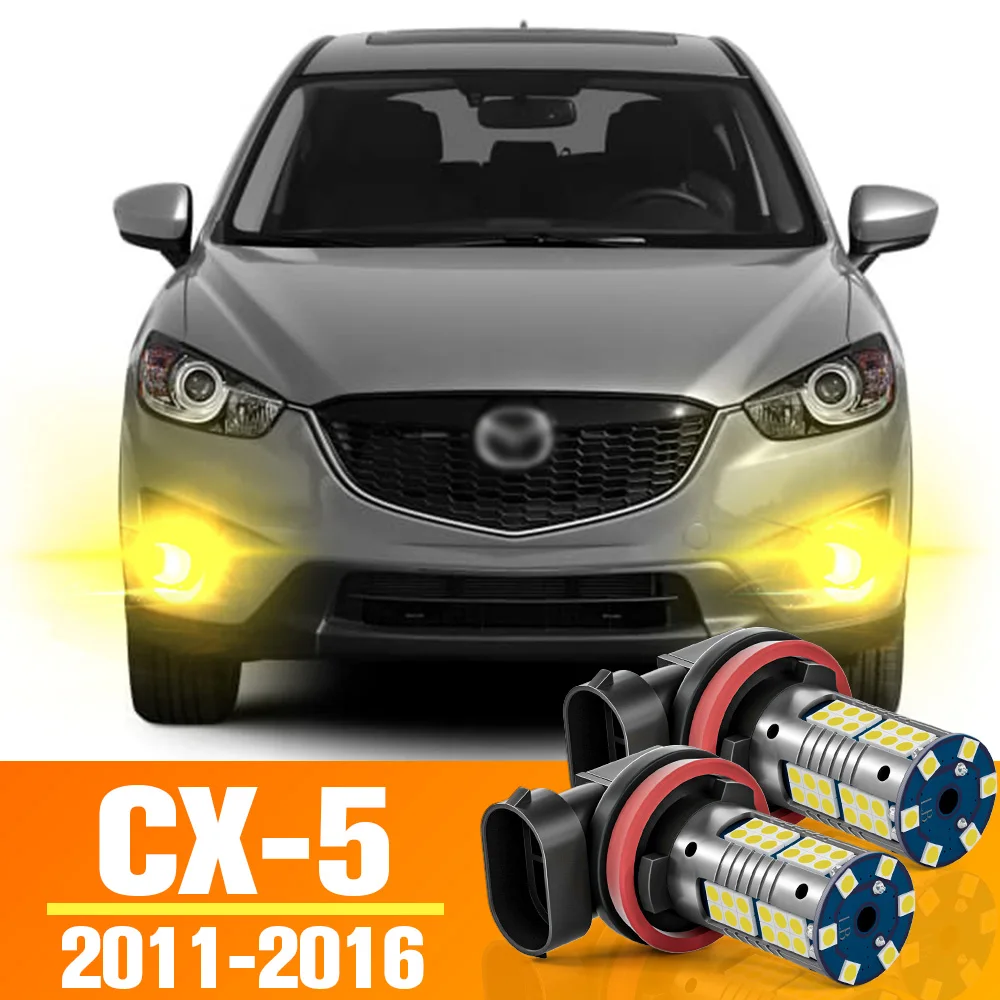 2pcs LED Front Fog Light Bulb Accessories For Mazda CX 5 CX 5 CX5 KE GH