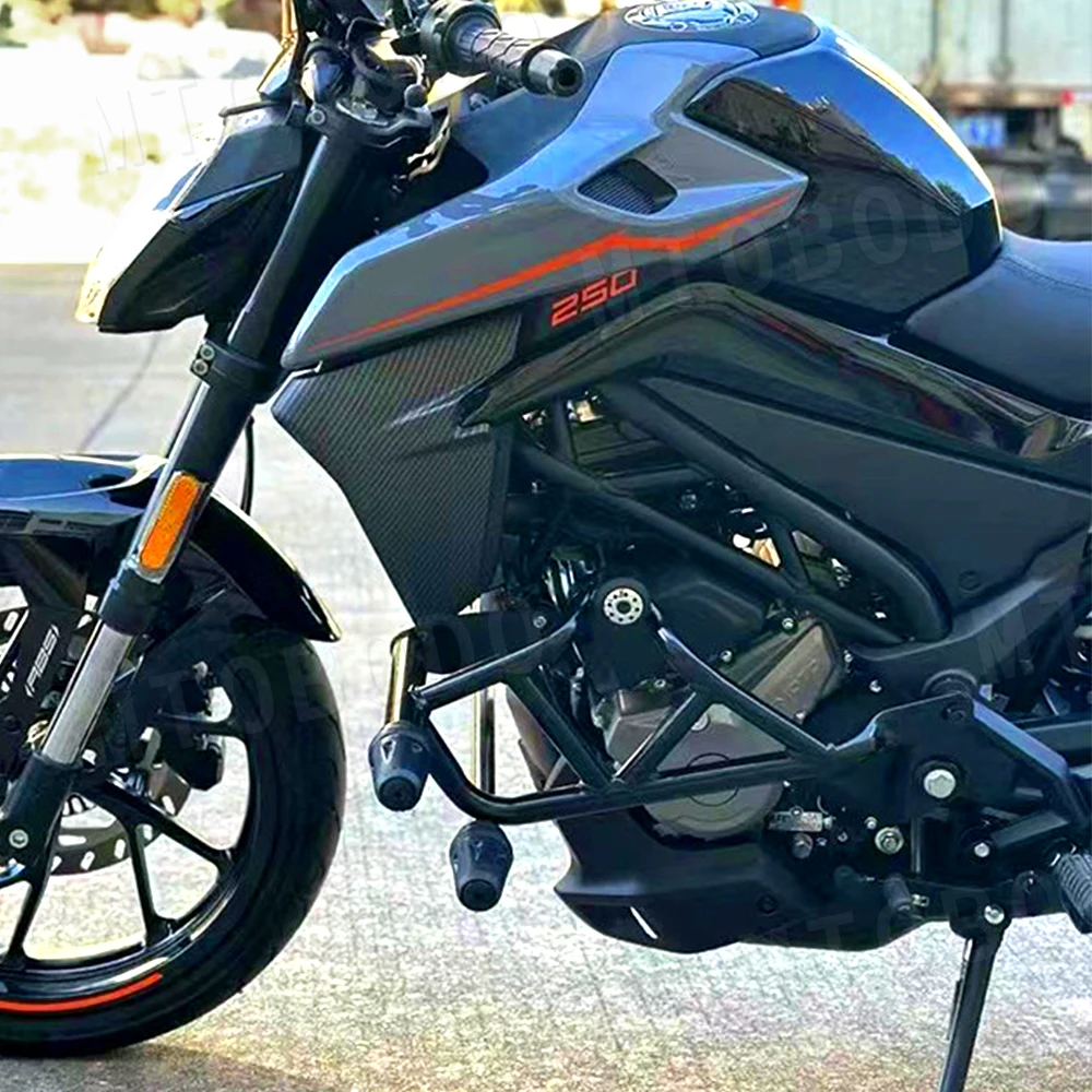 CFMOTO 250NK 250 NK 오토바이 범퍼 부품 크래시 바 보호 가드 버퍼 바 보호 장치 고강도 버퍼