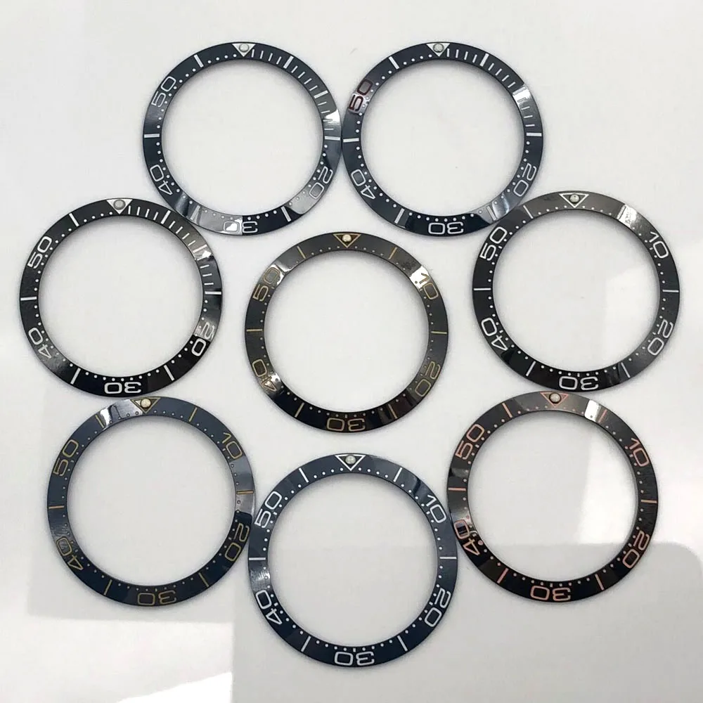 إطار سيراميك 38 مم يناسب 40 مم أجزاء ساعة ميكانيكي...