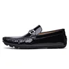 Spring Autumn Mens Loafers Luxury Men Slip On Leather Shoes Black Loafer Shoes Size 37-46 47 Dropshipping 4