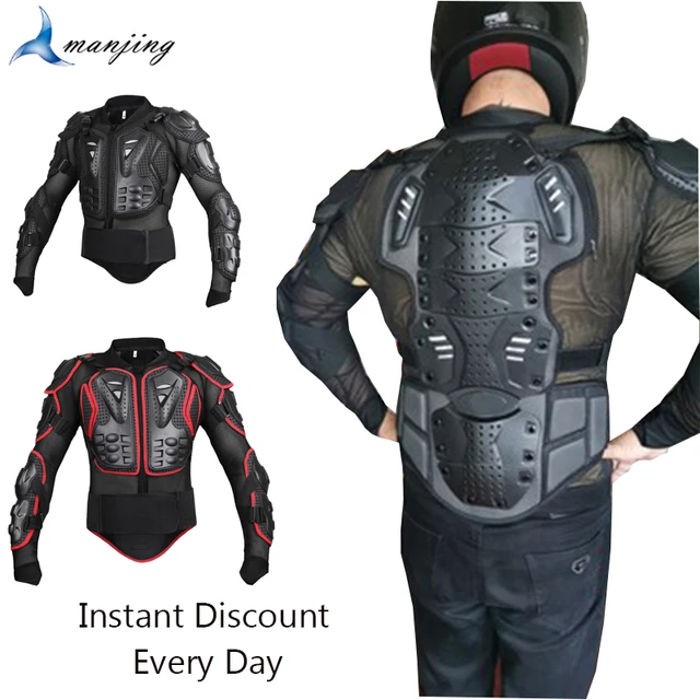 Armadura de cuerpo de motocicleta para hombre, protección transpirable,  ropa de carreras de Motocross, traje de chaqueta de Moto, armadura de  cuatro estaciones - AliExpress