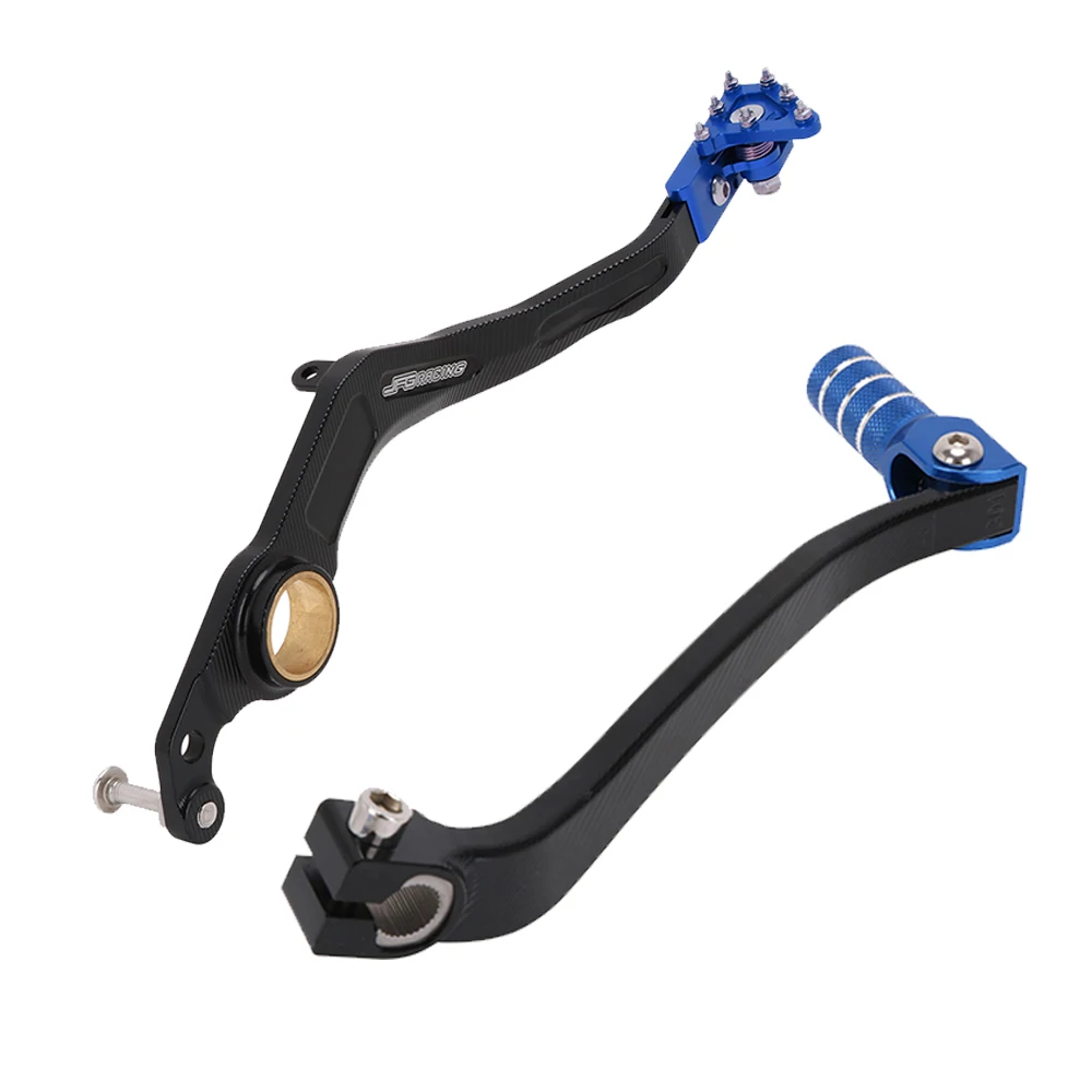 Motorcycle CNC Gear Shifter Shift Rear Foot Brake Pedal Lever For Yamaha Raptor 700 700R YFM700 YFM700R YFM 2013-