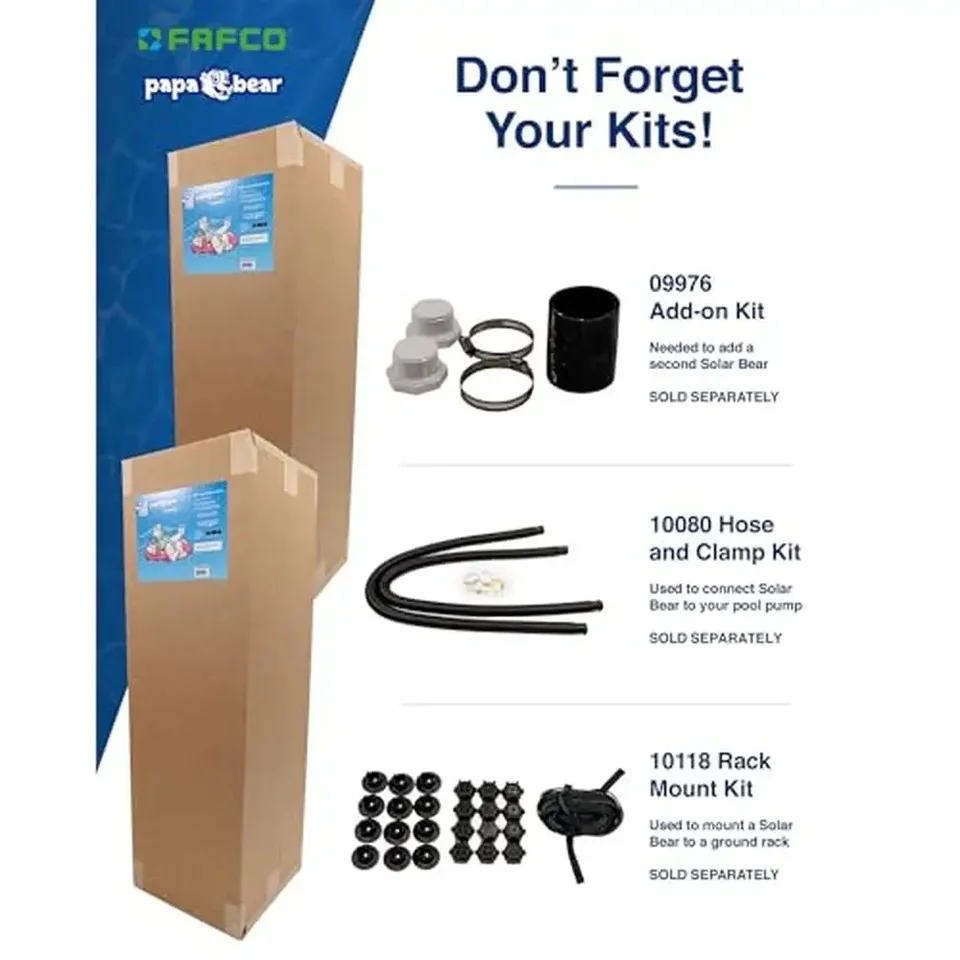 Efficient Above Ground Solar Pool Heater Kit