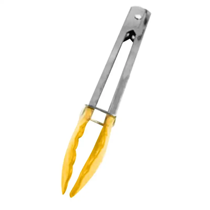 18cm Metal Silicone BBQ Tongs Food Serving Grill Food Tongs Stainless Steel Locking Cooking Tongs Tools Gadget For Home Kitchen - Image 7