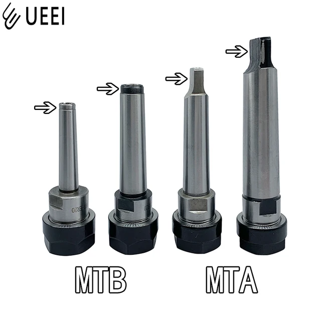 MT ER เครื่องมือ MTA1 MTA2 MTA3 MTA4 MTB1 MTB2 MTB3 MTB4 5 Morse Taper Shank ER11 ER16 ER20 ER25 ER32 ER40 CNC Machining Center 1