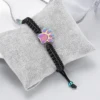 Pet Paw Cremation Urn Bracelet Small Crystal Paws Urns For Dog/Cat Ashes Memorial Jewelry Stainless Steel Adjustable Bangle 1