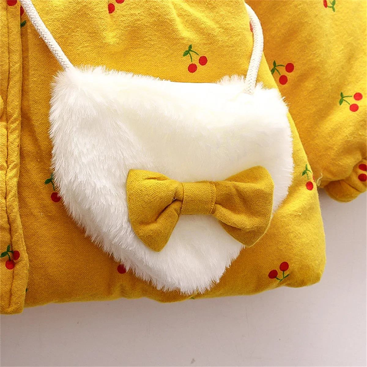Kids Jackets Winter Coat 2 Pieces/Set Winter Girls' Cotton Coat 0-3 Years Old