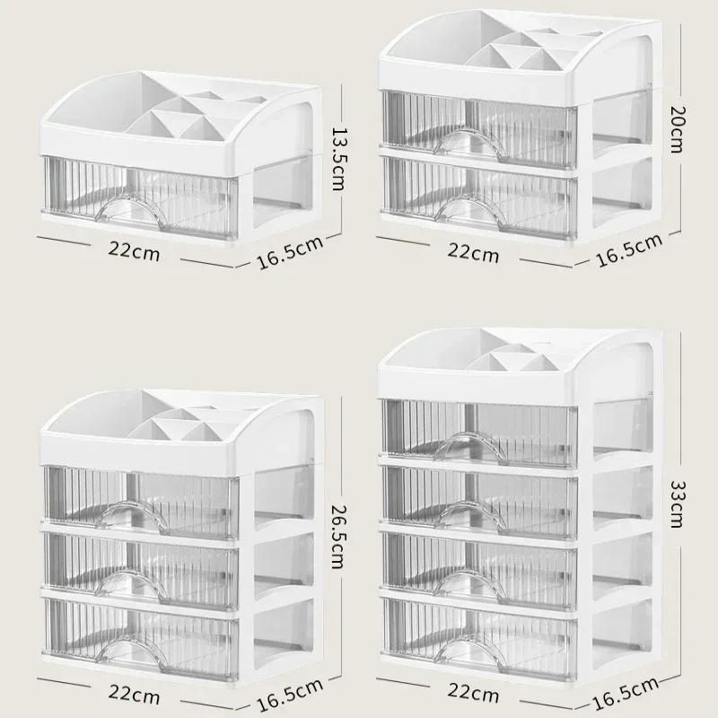 Multi-functional Desktop Organizer Jewelry Makeup Storage Box