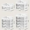 Multi-functional Desktop Organizer Drawer Jewelry Makeup Storage Box Large Capacity Transparent Makeup Storage Box Multi-layer 6