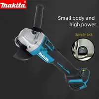 Makita DGA504 18V 6.0Ah 125mm brushless lithium battery with multiple electric grinders, angle grinders, rechargeable cutting ma