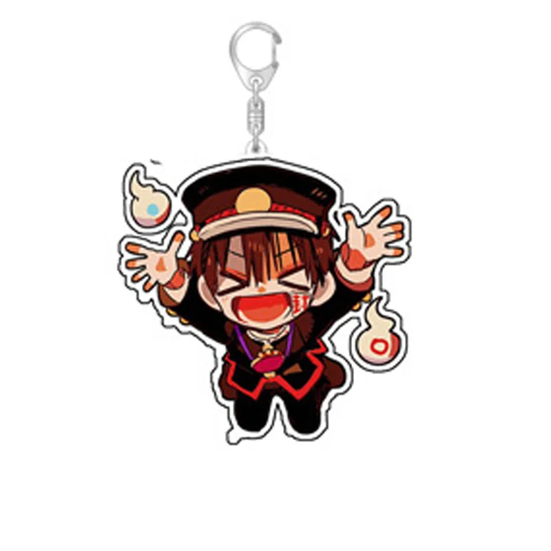 AnimeAcrylic Keychain Toilet Jibaku Shounen Hanako Kun Pendant Keyrings