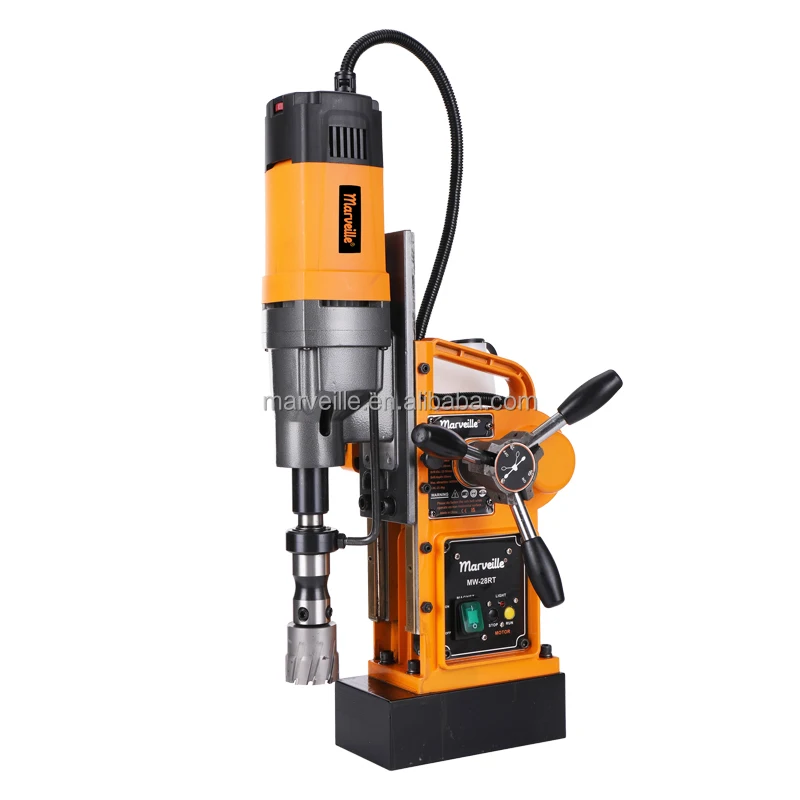 

Marveille MW-60RT High Quality 11000N 68mm Automatic Magnetic Rotating Base Machine Core Drilling