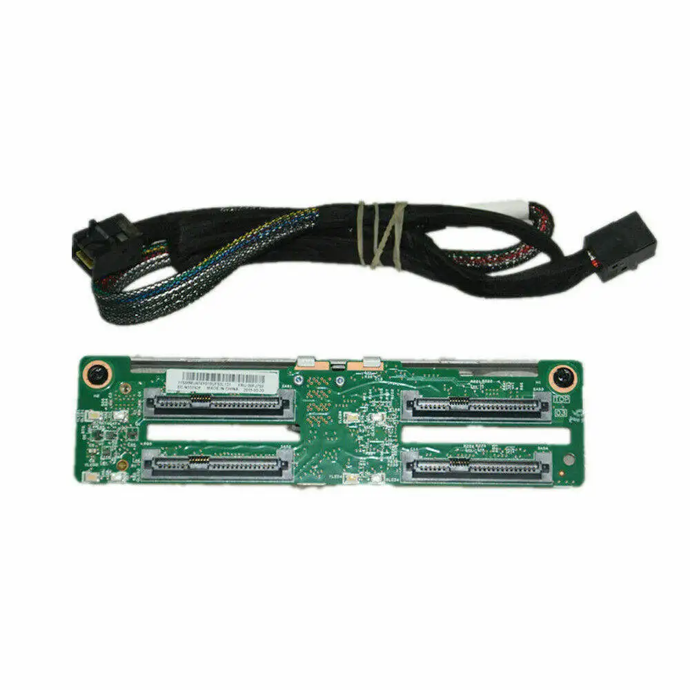 

Оригинал для Lenovo X3550 M5 00KA055 00FJ755 задняя панель 4 отсека 2,5 дюйма HDD SSD SFF с кабелем Быстрая доставка