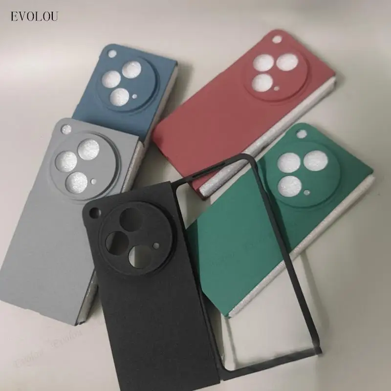 Per Oneplus Open Ultra Thin Sandstone Matte Hard Pc Phone Case Per One Plus Open 1 + Open Shcokproof Full Protection Cover Shell